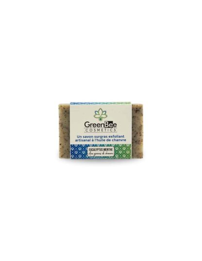 Savon chanvre Eucalyptus menthe - GreenBee