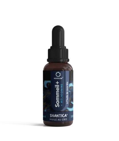 Huile Sommeil 10% CBD 10% CBN 1% mélatonine