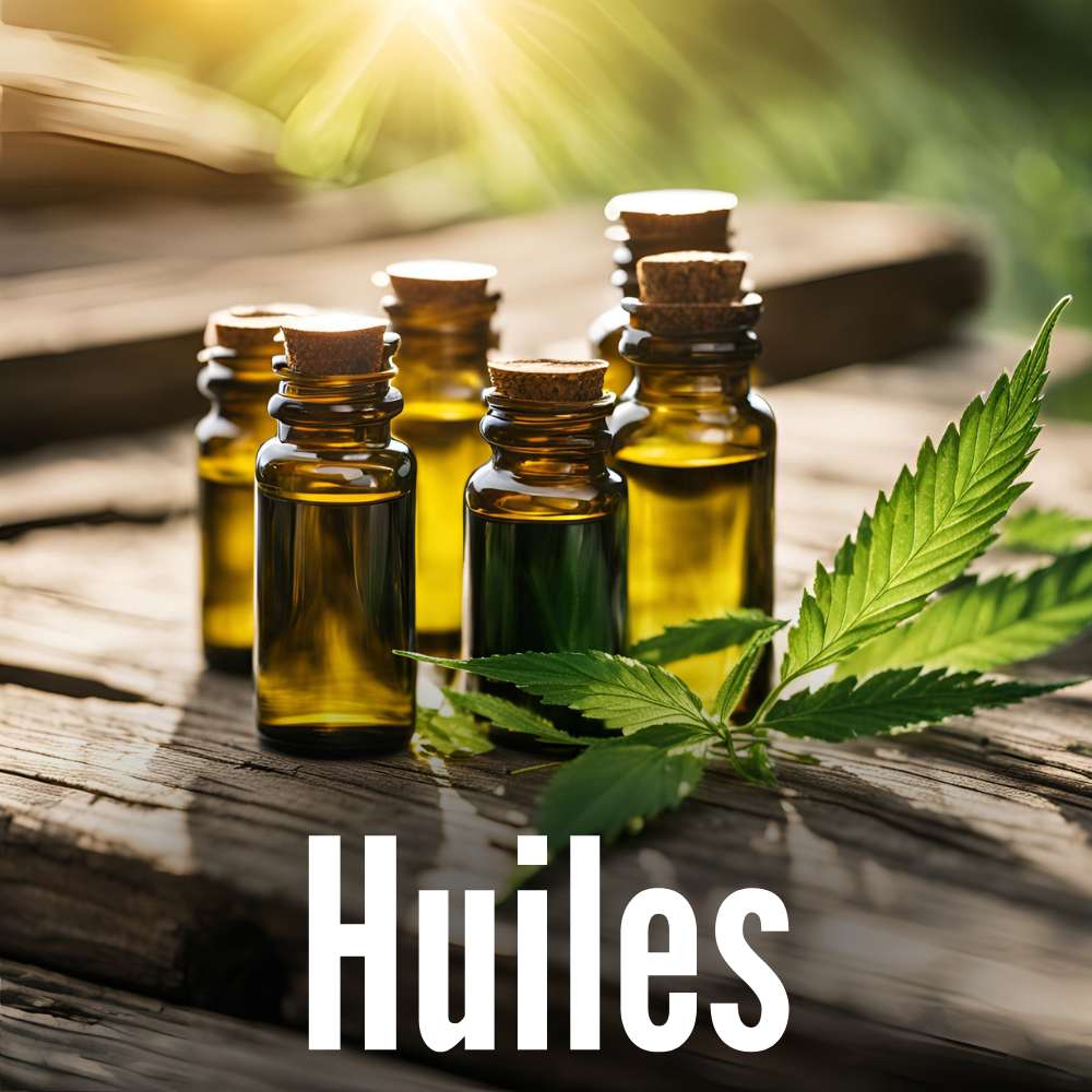 Huiles CBD