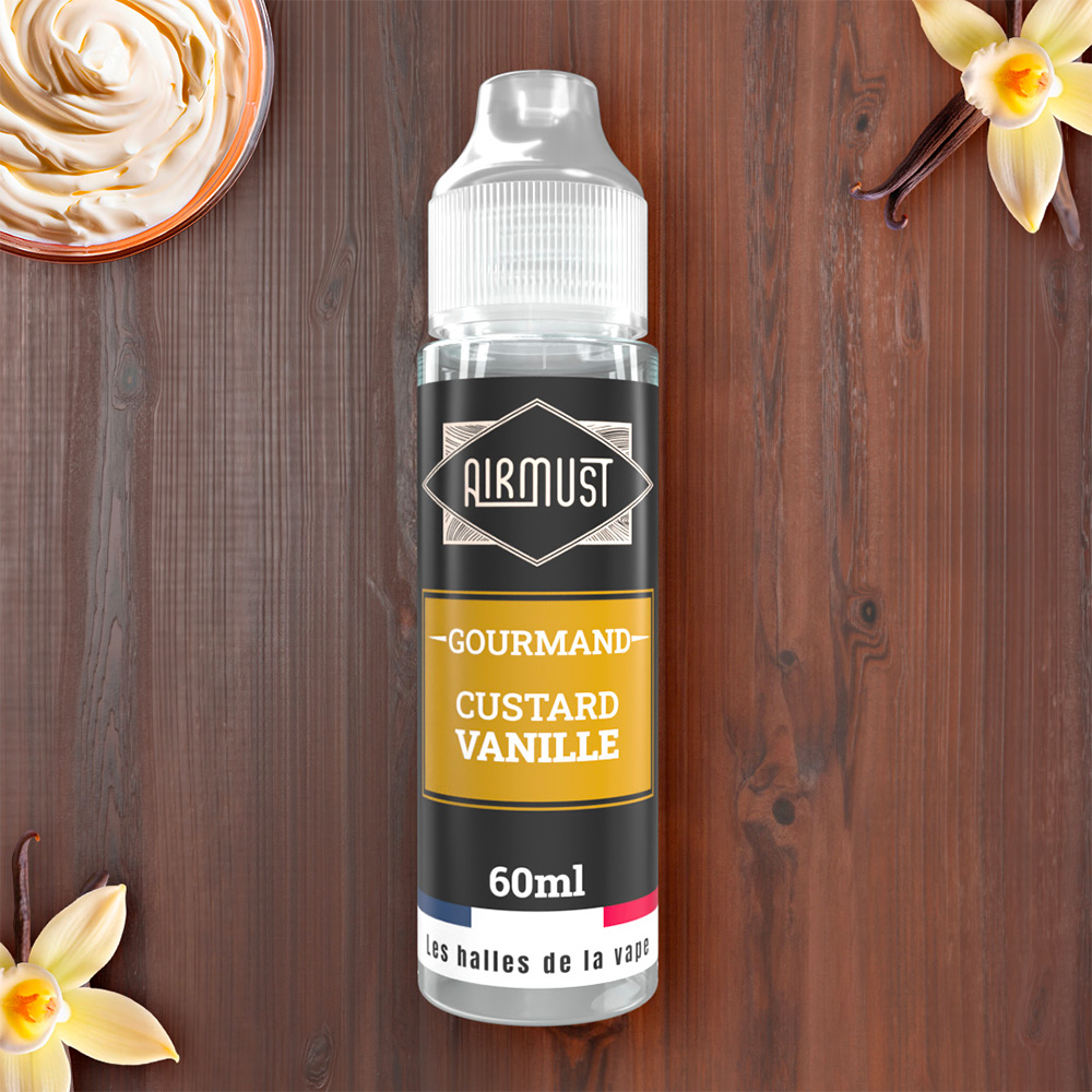 E-liquide custard vanille